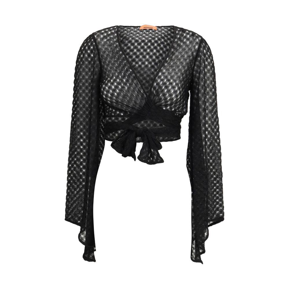 Missoni Black Rayon Top | Regal Royce