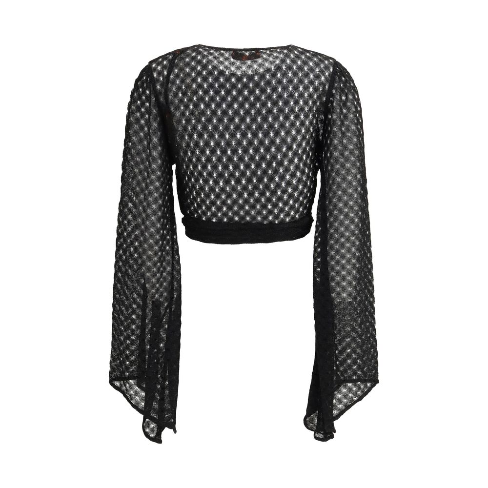 Missoni Black Rayon Top | Regal Royce
