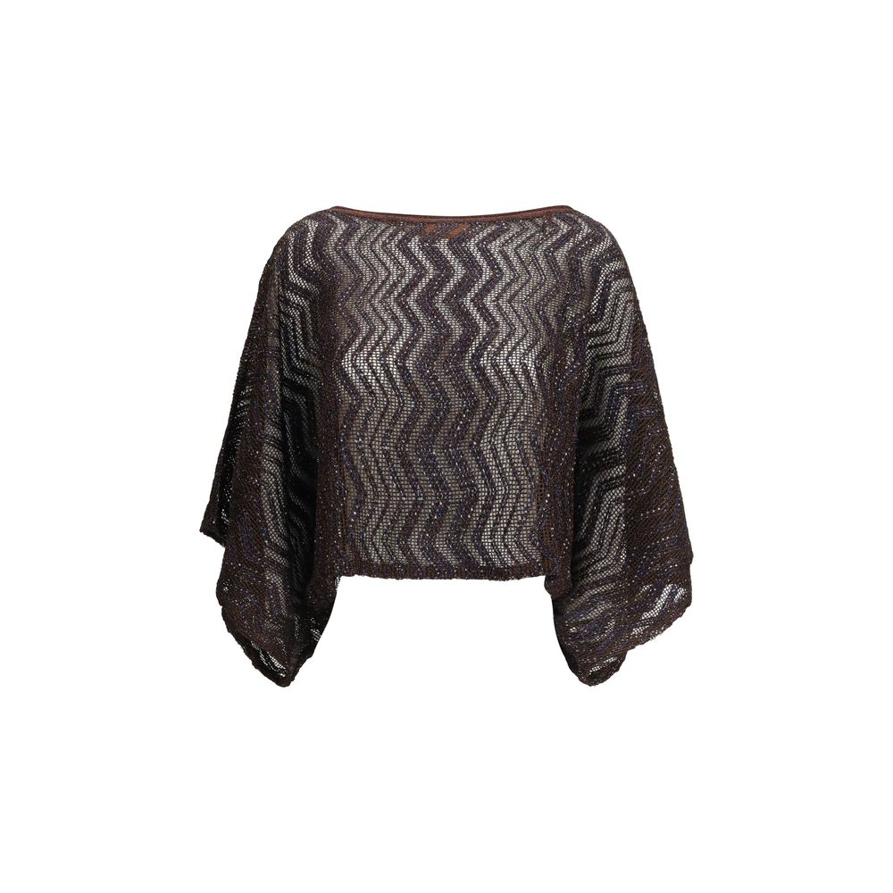 Missoni Brown Viscose Top | Regal Royce