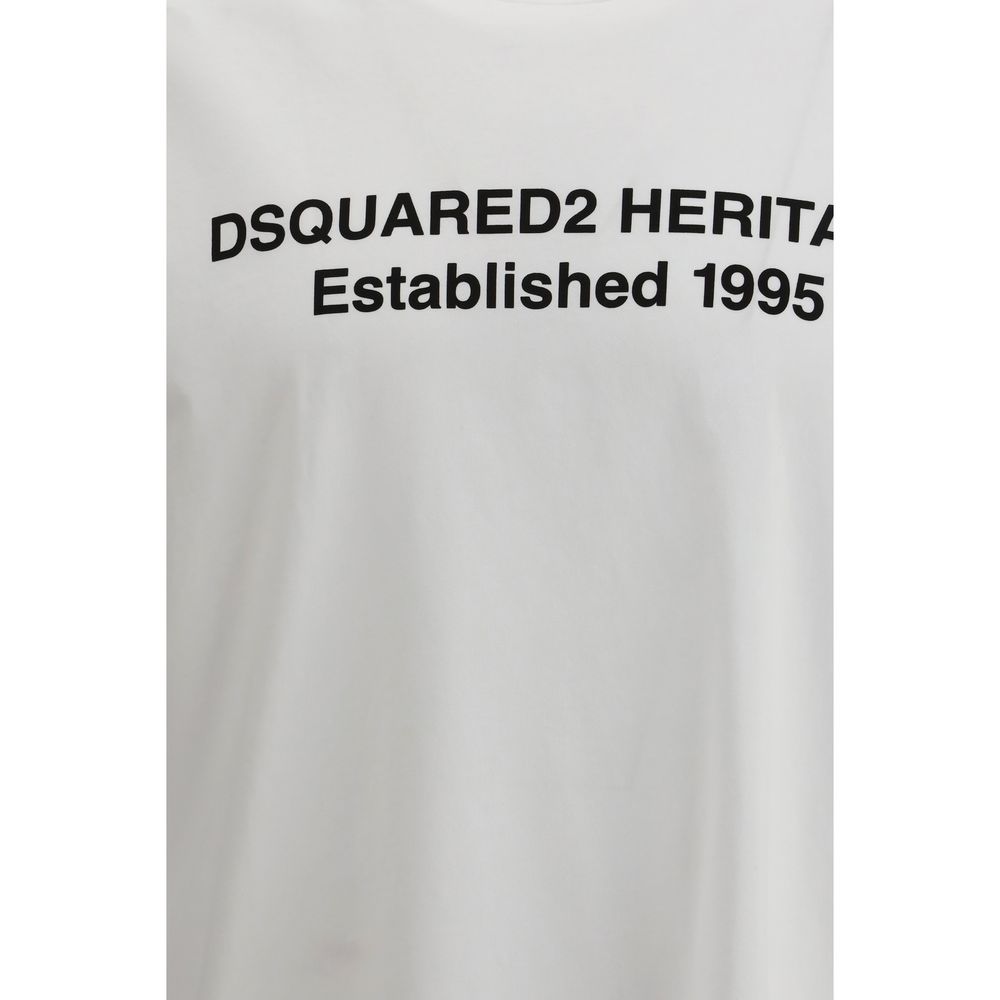 Dsquared² White Cotton T-Shirt | Regal Royce