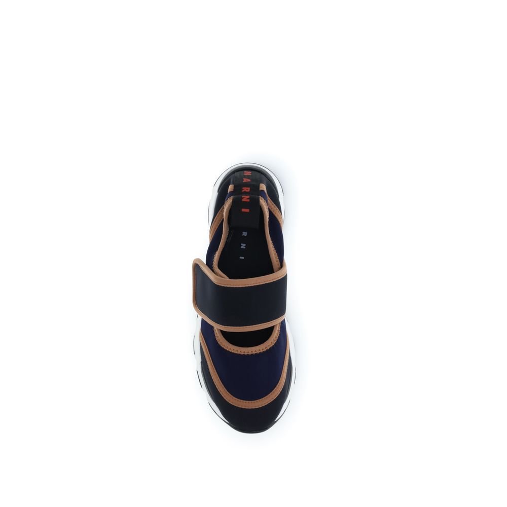 Marni Multicolor Polyamide Athletic Sneakers | Regal Royce