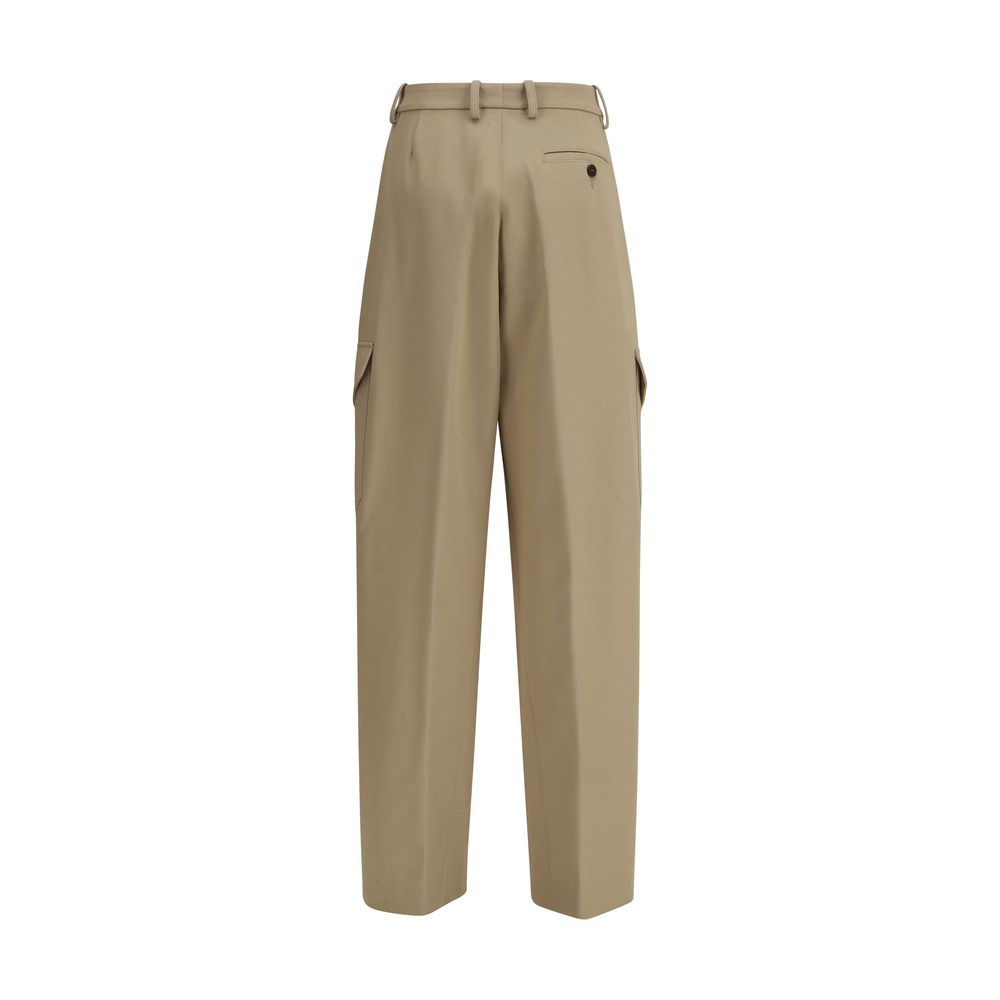Givenchy Beige Cotton Cargo Pants | Regal Royce