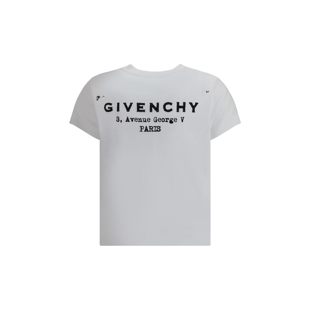Givenchy White Cotton T-Shirt | Regal Royce
