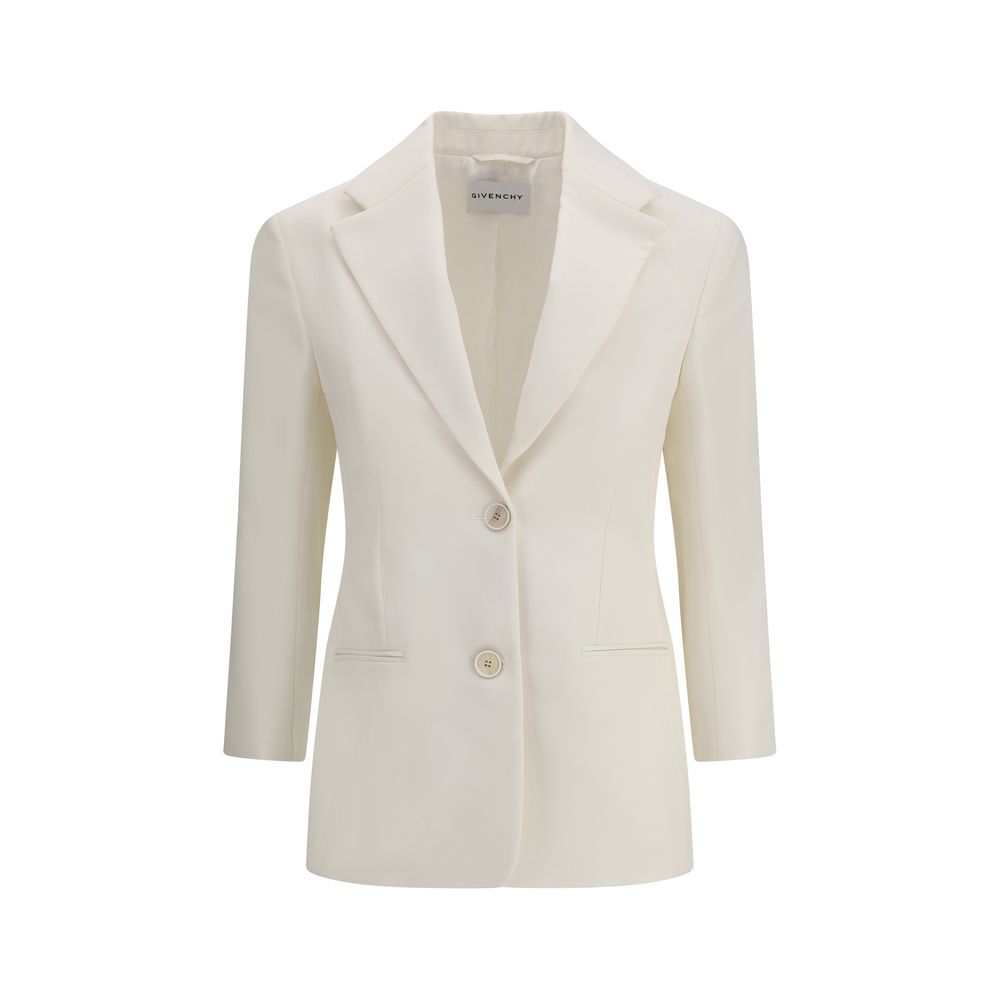 Givenchy White Wool Blazer | Regal Royce