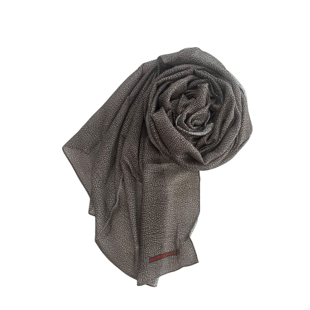 Borbonese Grey Modal Women Scarf | Regal Royce