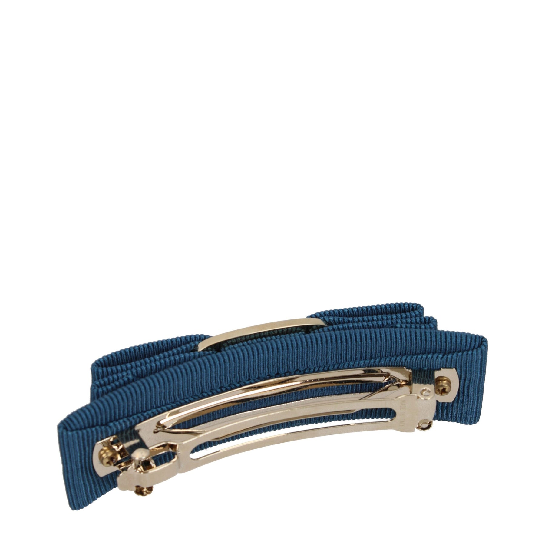 Salvatore Ferragamo Blue Fabric Hair Bow | Regal Royce
