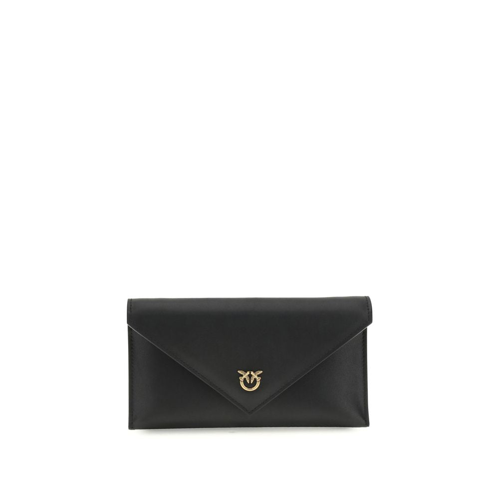 PINKO Black Calf Leather Bos Taurus Handbag | Regal Royce