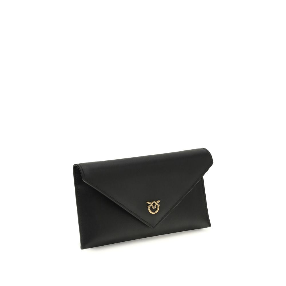 PINKO Black Calf Leather Bos Taurus Handbag | Regal Royce