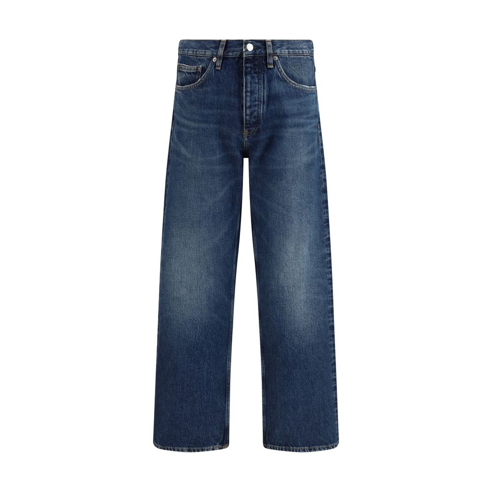 Sunflower Blue Cotton Relaxed Fit Jeans | Regal Royce