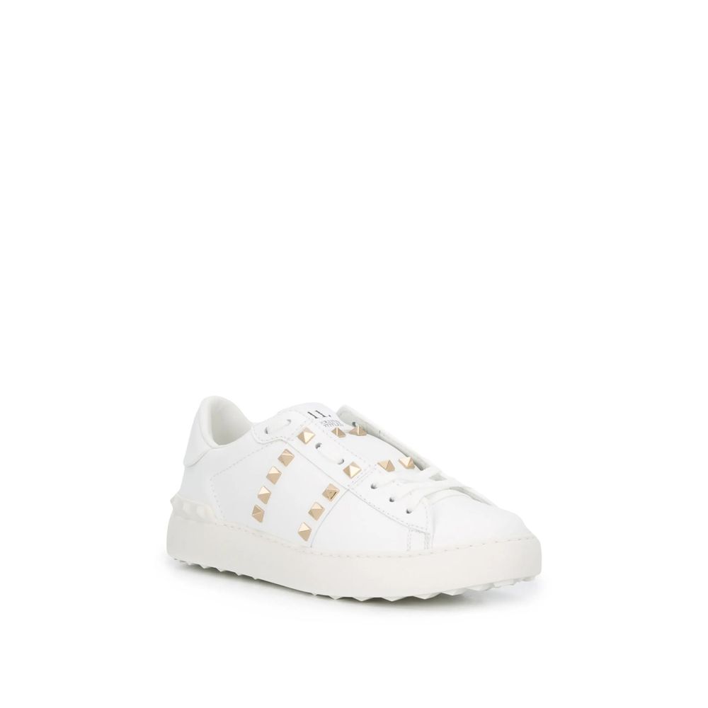 Valentino Garavani White Leather Sneakers | Regal Royce