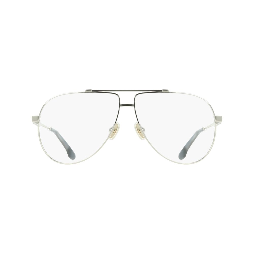 Victoria Beckham Gray Metal Glasses (Frames) | Regal Royce