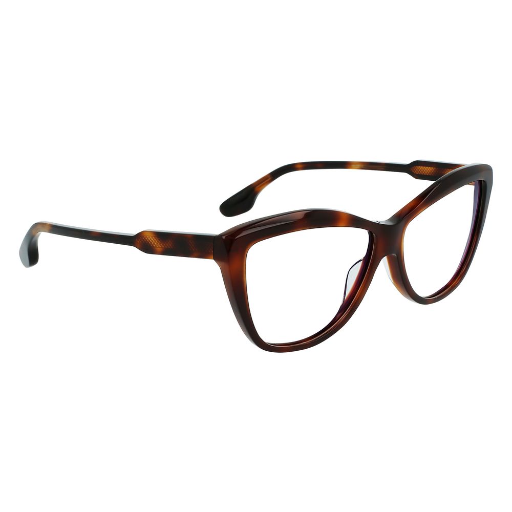 Victoria Beckham Brown Acetate Glasses (Frames) | Regal Royce