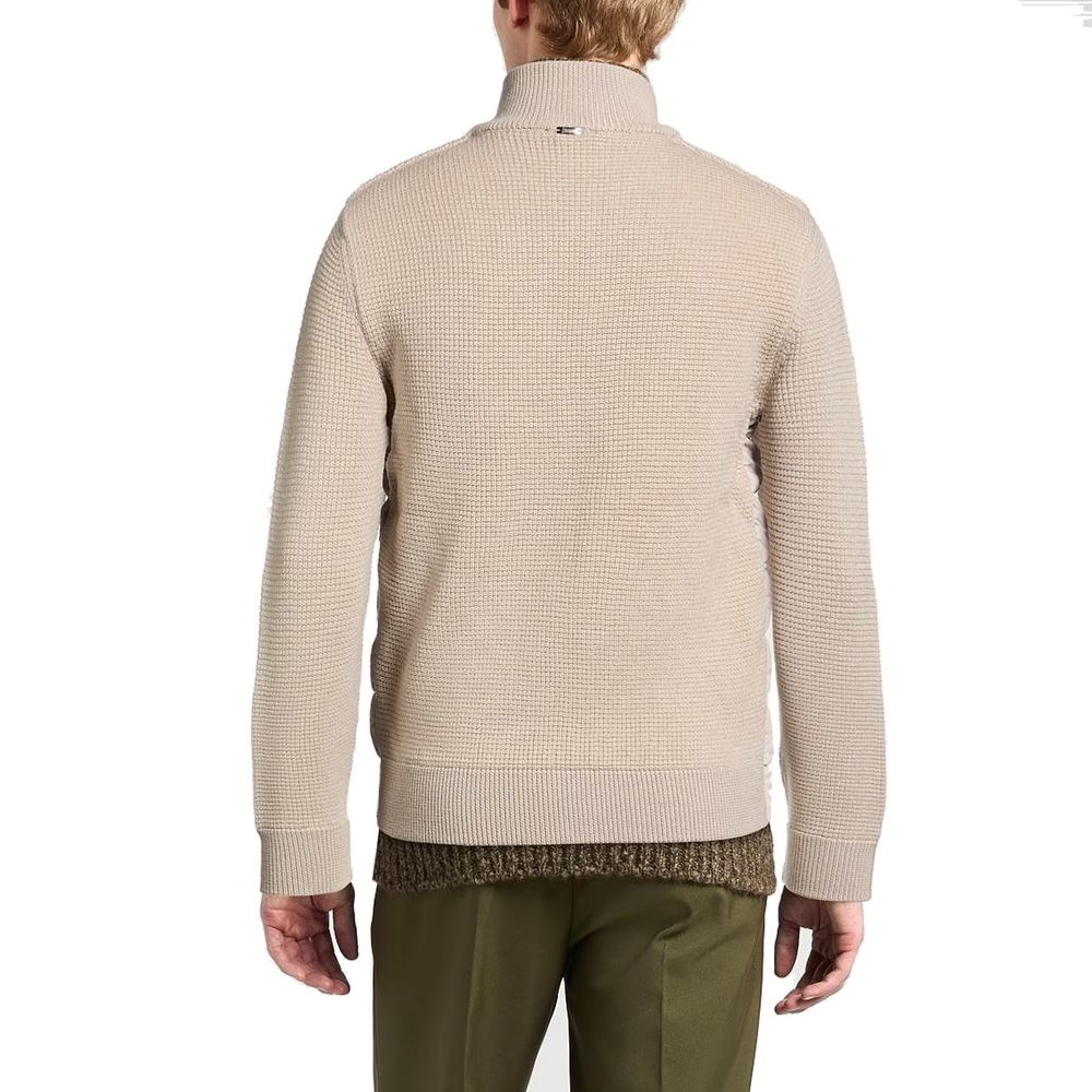 Herno Beige Virgin Wool Clothing | Regal Royce