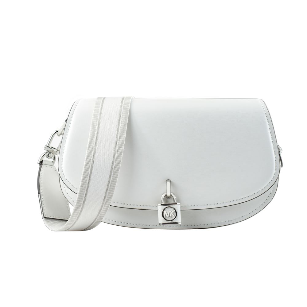 Michael Kors White Leather Shoulder Bag | Regal Royce