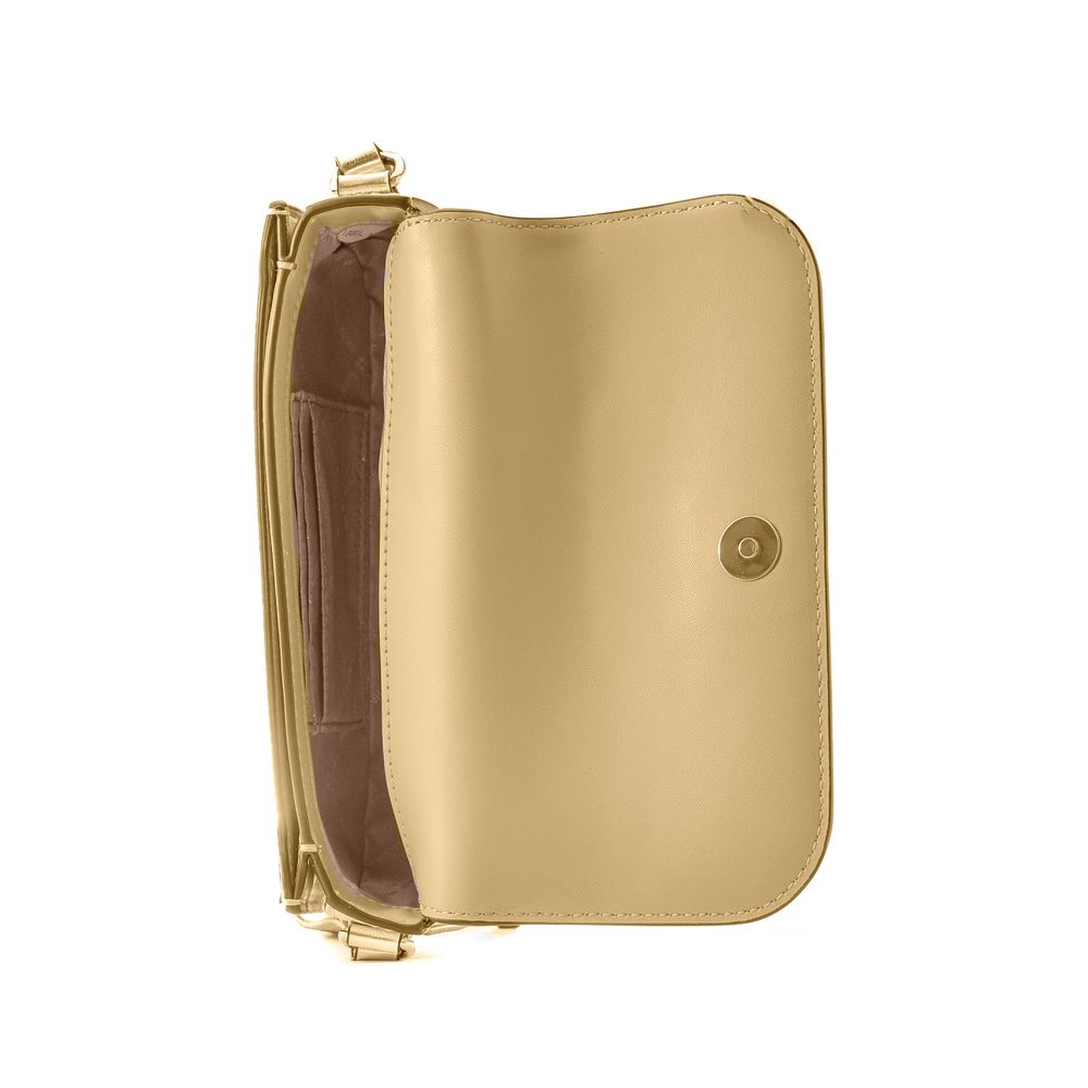 Michael Kors Gold Leather Crossbody Bag | Regal Royce