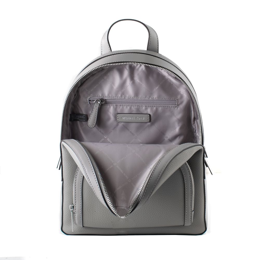 Michael Kors Gray Leather Backpack | Regal Royce