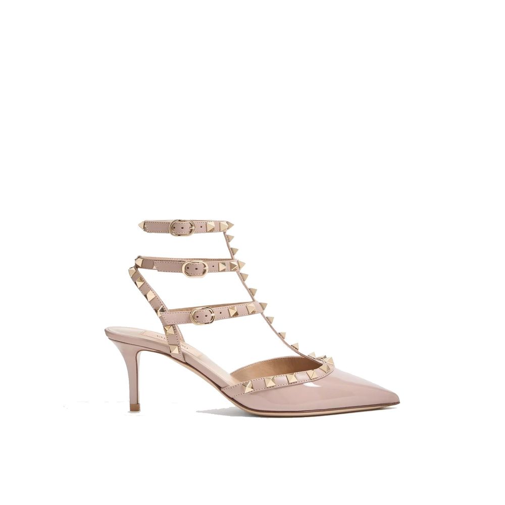 Valentino Garavani Beige Calfskin Platform Pumps | Regal Royce
