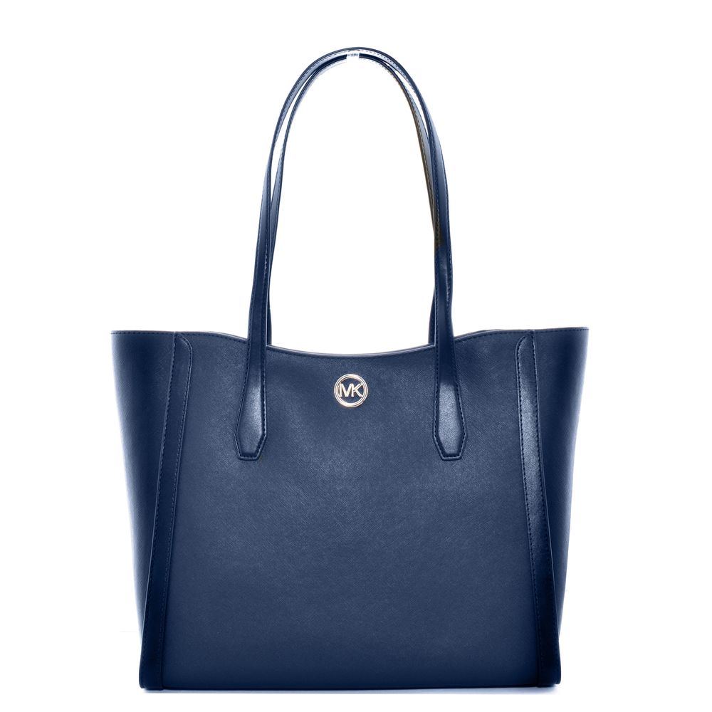 Michael Kors Blue Canvas Tote Bag | Regal Royce