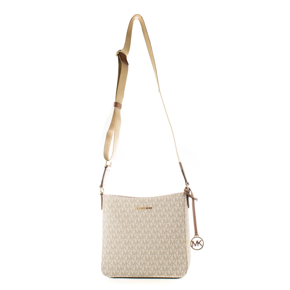 Michael Kors Beige Canvas Crossbody Bag | Regal Royce