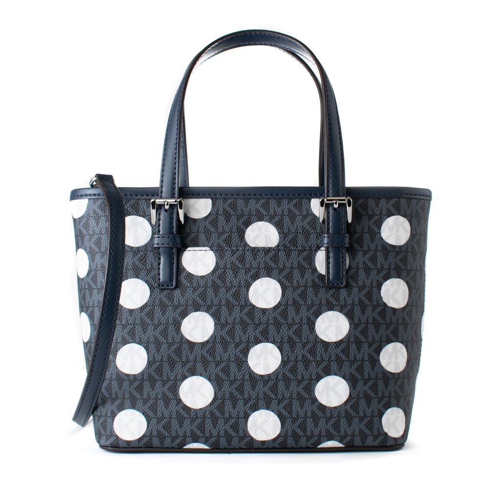 Michael Kors Blue Canvas Tote Bag | Regal Royce