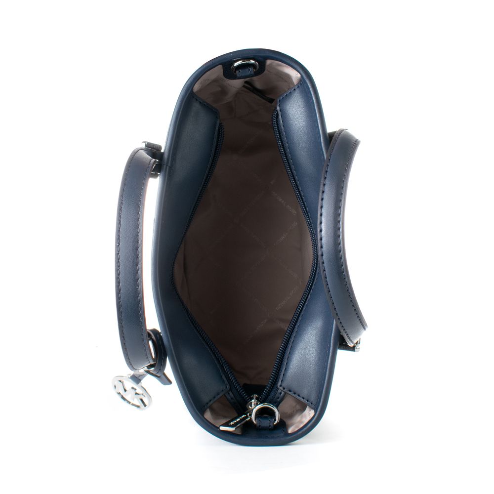 Michael Kors Blue Canvas Tote Bag | Regal Royce