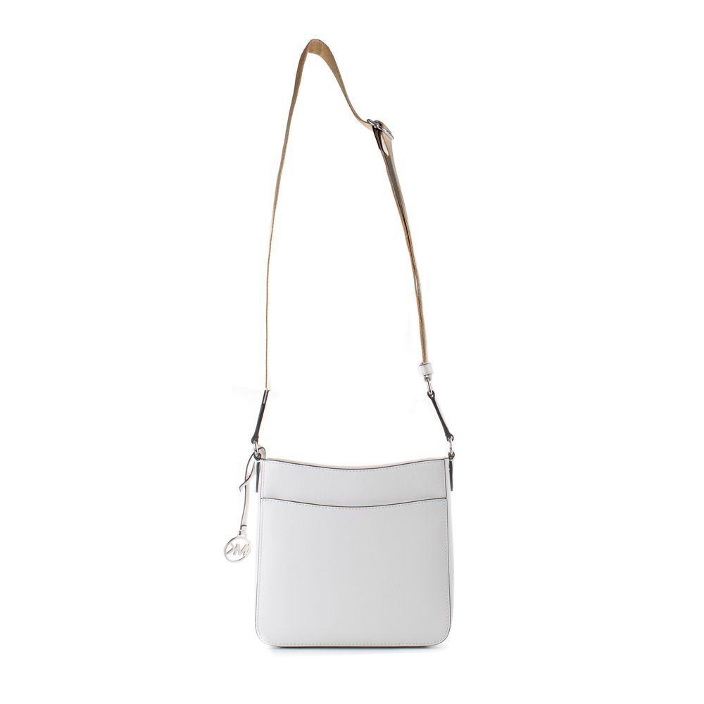 Michael Kors White Canvas Shoulder Bag | Regal Royce