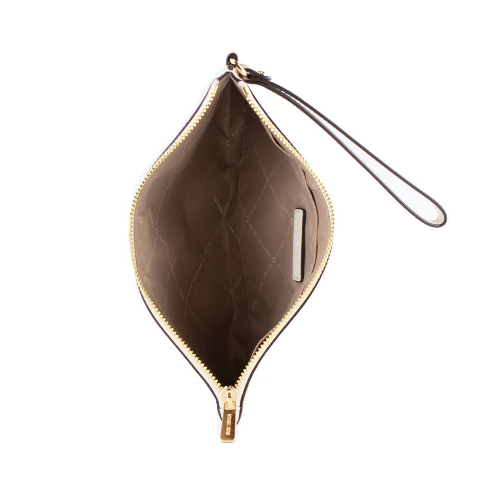 Michael Kors Beige Leather Clutch Bag | Regal Royce