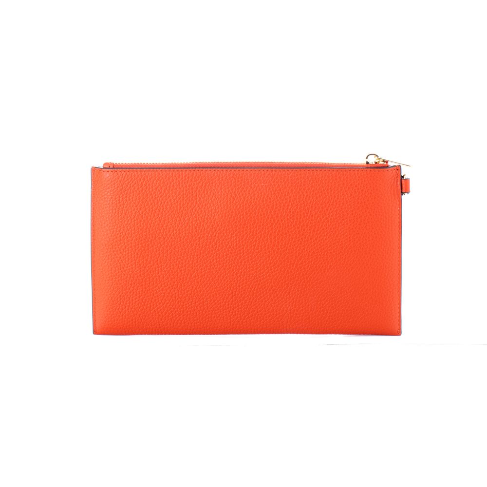 Michael Kors Orange Leather Clutch Bag | Regal Royce