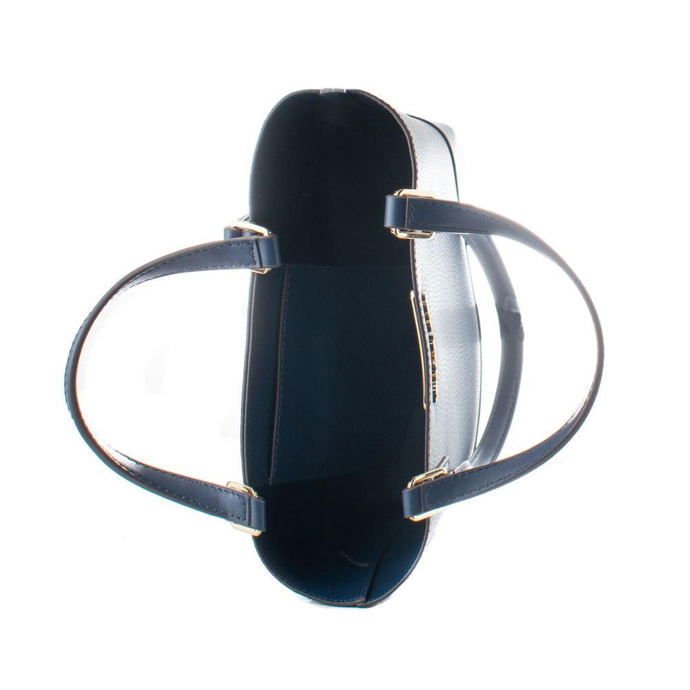 Michael Kors Blue Leather Tote Bag | Regal Royce