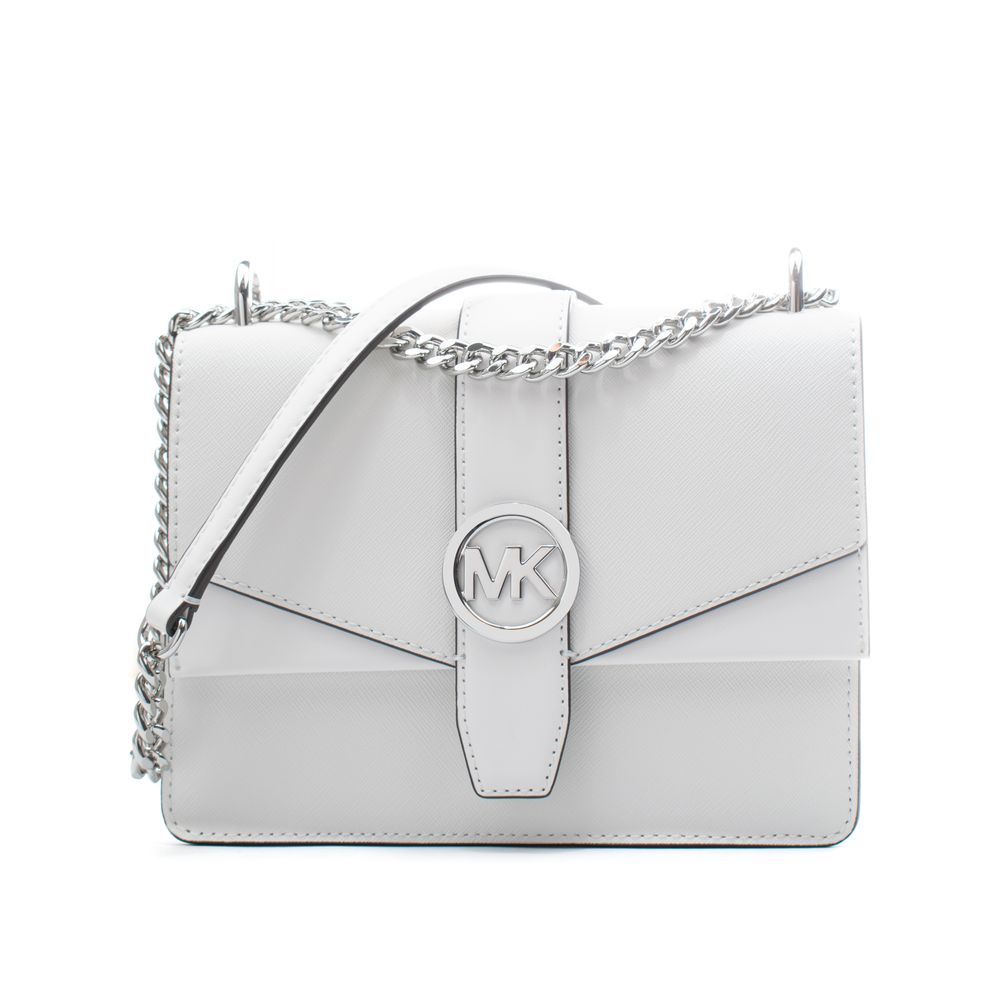 Michael Kors White Leather Shoulder Bag | Regal Royce