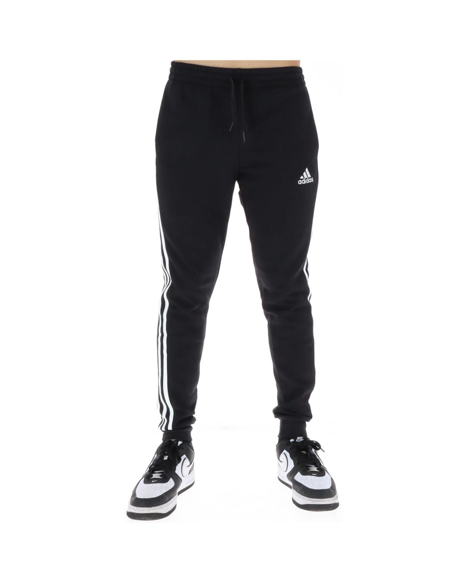 Adidas Black Cotton Joggers (Workout Pants) | Regal Royce