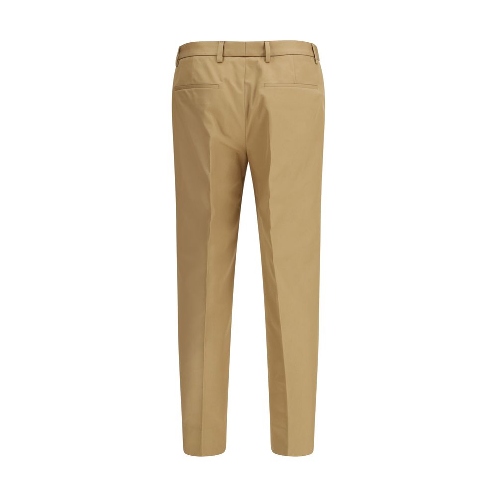Gucci Beige Cotton Casual Pants | Regal Royce