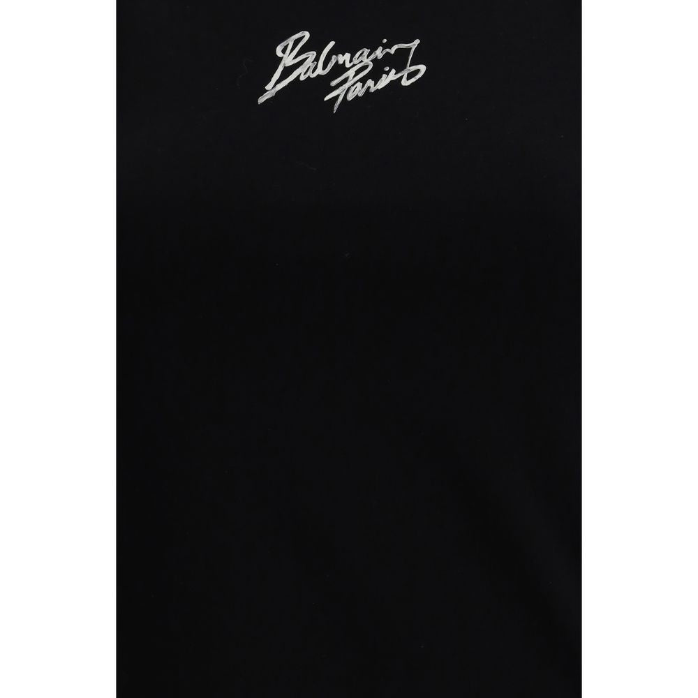 Balmain Black Cotton Top | Regal Royce