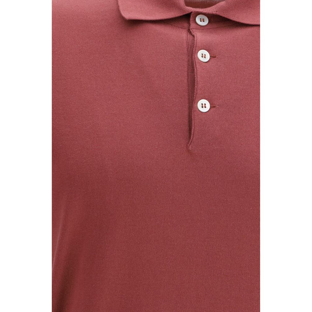 Brunello Cucinelli Multicolor Cotton Polo Shirt | Regal Royce