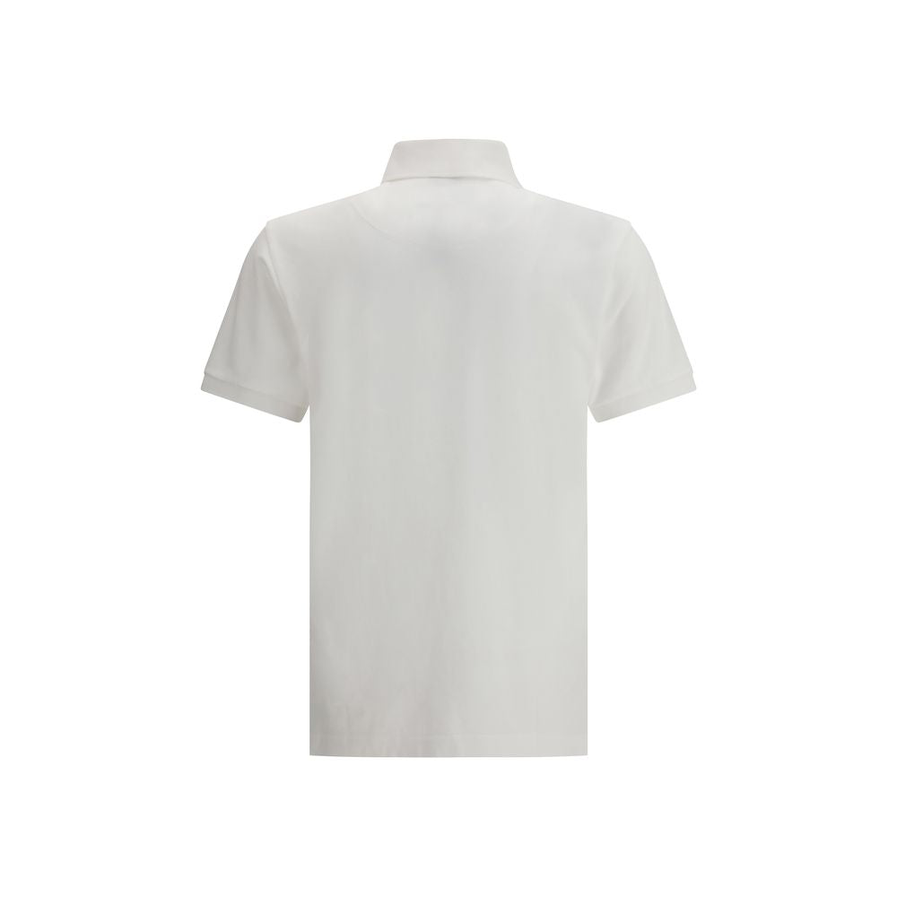 Etro White Cotton Polo Shirt | Regal Royce
