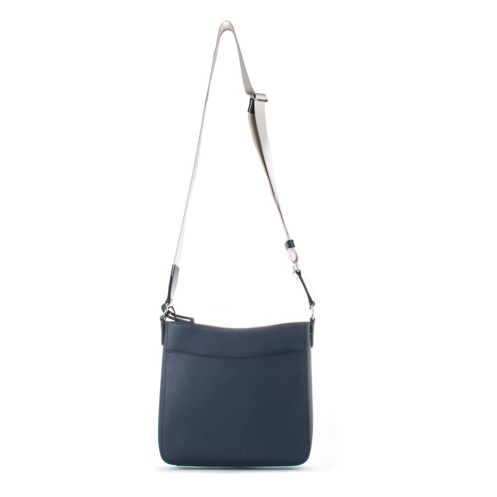 Michael Kors Blue Canvas Crossbody Bag | Regal Royce