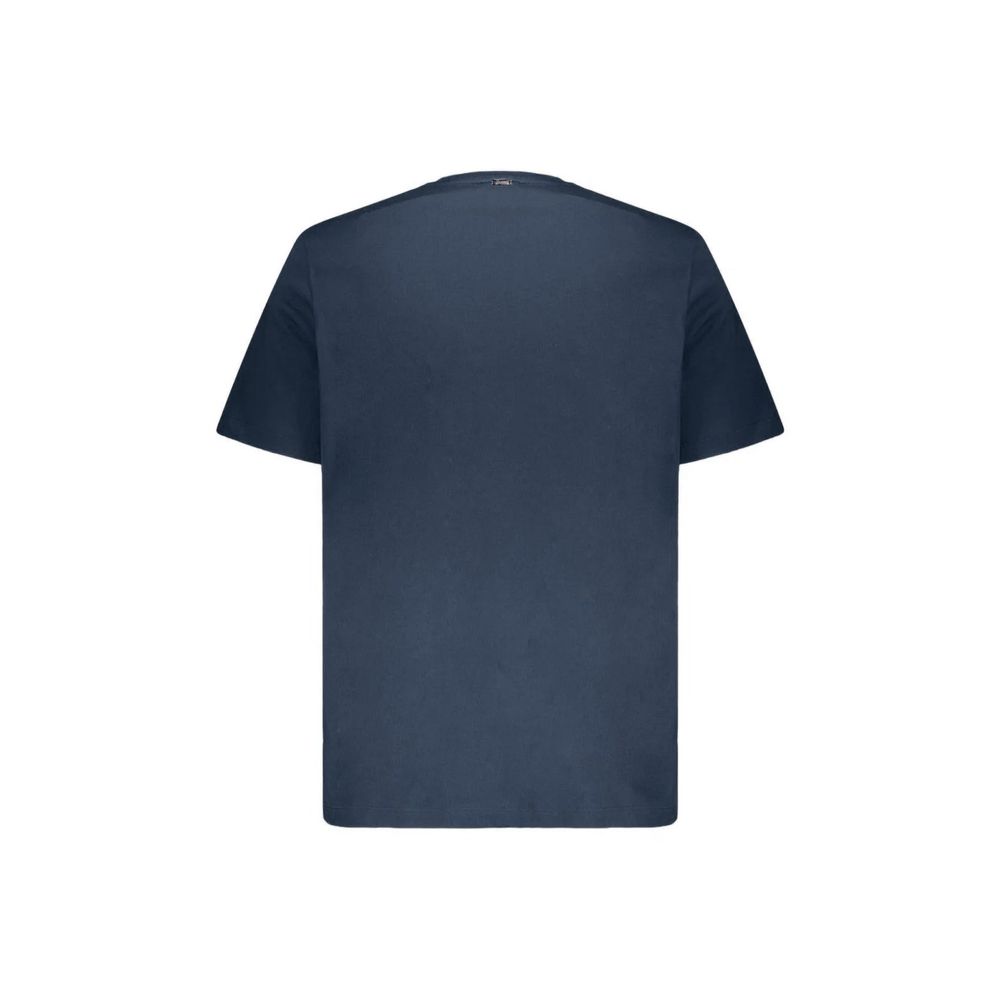 Herno Blue Cotton T-Shirt | Regal Royce