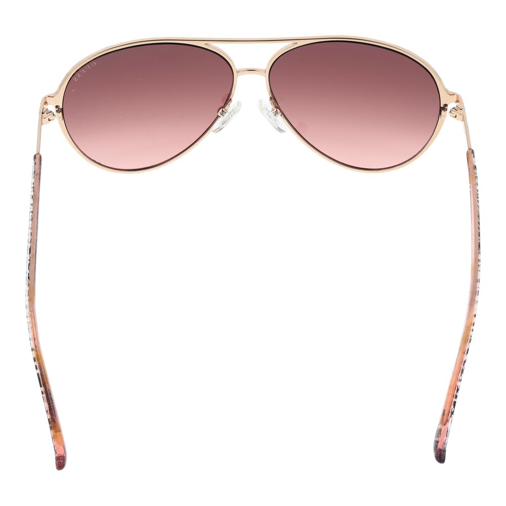 Guess Rose Gold Metal Sunglasses | Regal Royce