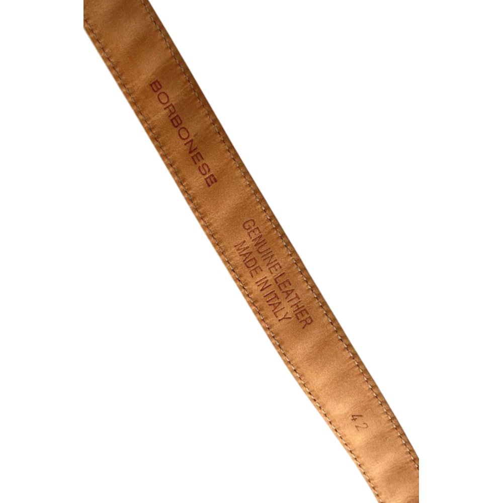 Borbonese White Leather Women's Belt | Regal Royce