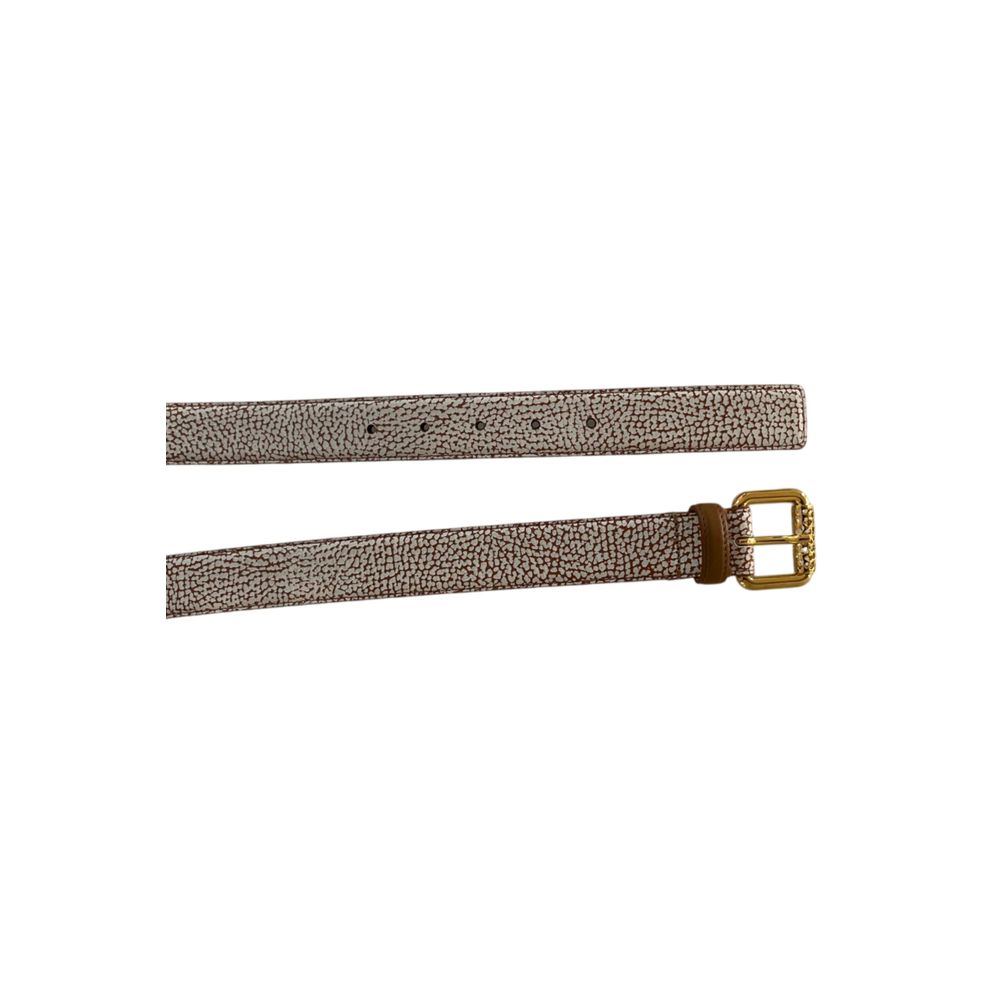 Borbonese Brown Leather Women Belt | Regal Royce