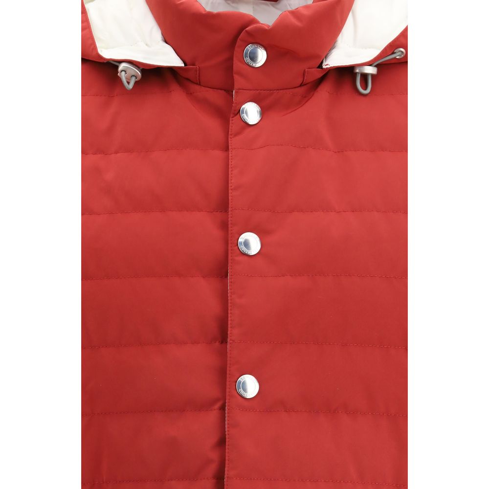 Brunello Cucinelli Multicolor Polyester Sleveless Jacket | Regal Royce