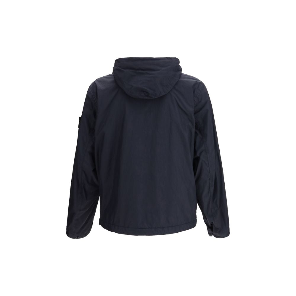 Stone Island Blue Polyamide Shell Jacket | Regal Royce