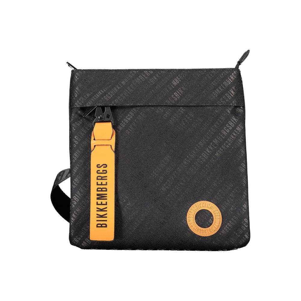 Bikkembergs Black Polyester Men Shoulder Bag | Regal Royce