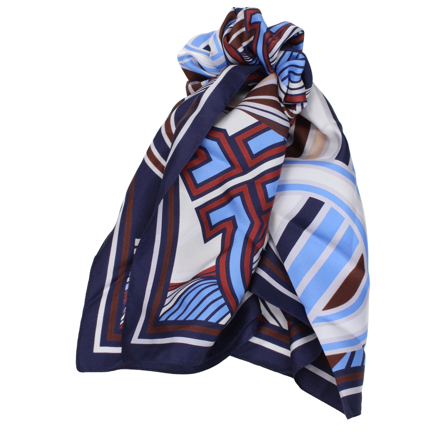 Salvatore Ferragamo Multicolor Silk Foulard | Regal Royce
