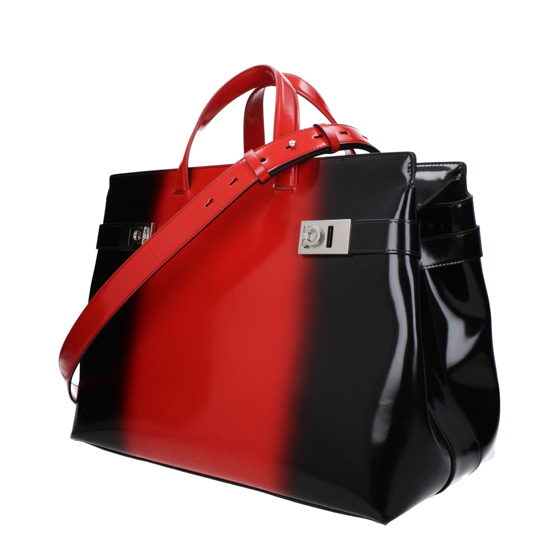 Salvatore Ferragamo Black Leather Handbag | Regal Royce