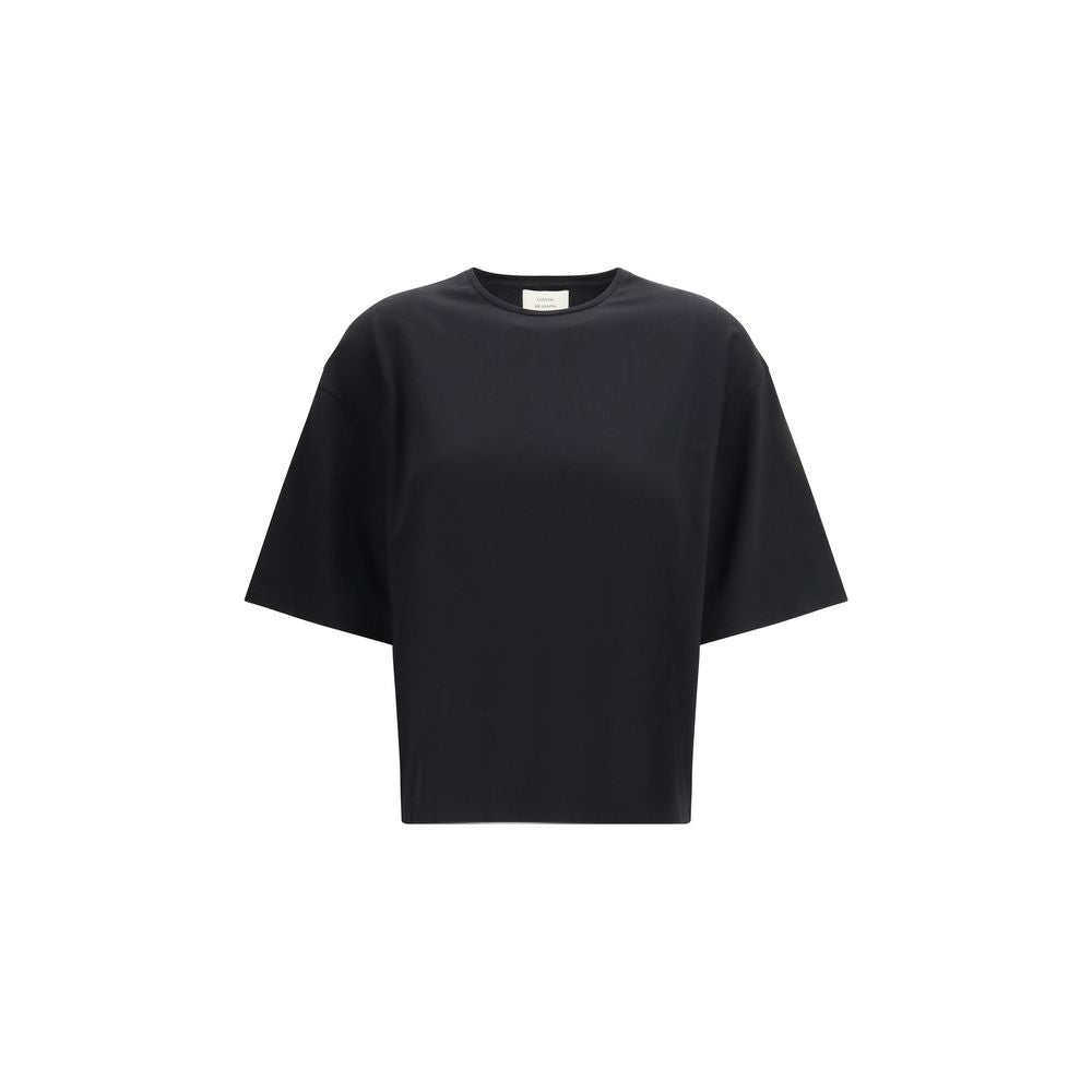 Loulou De Saison Black Cotton T-Shirt | Regal Royce
