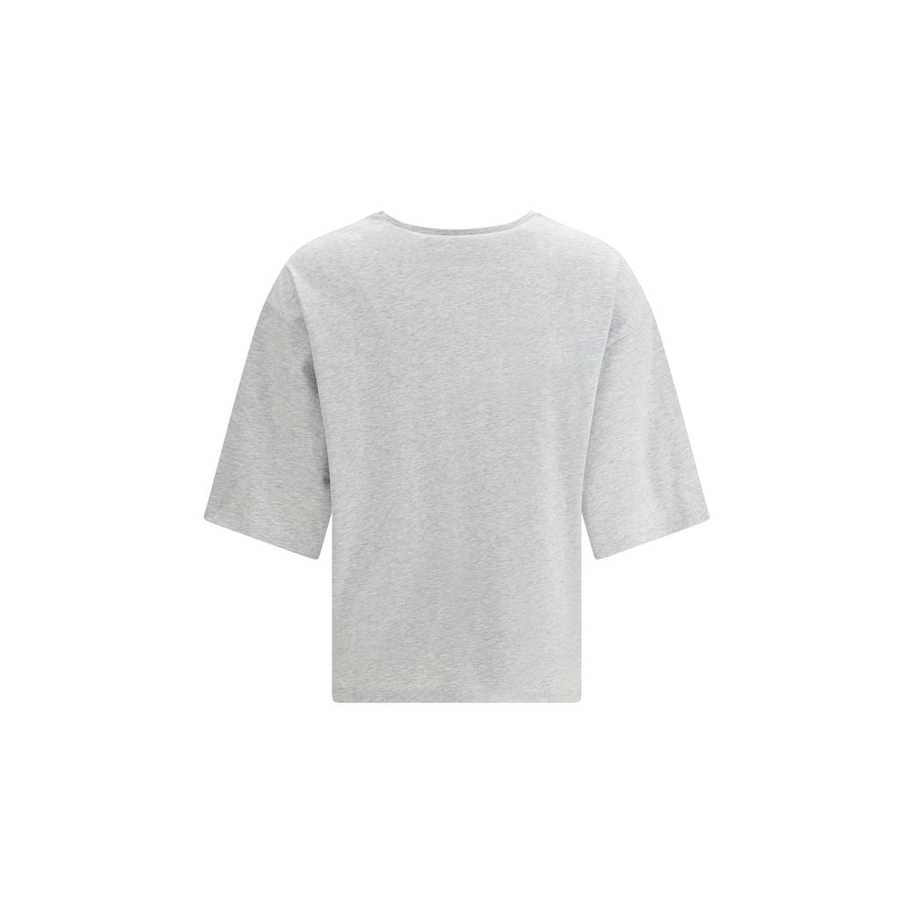 Loulou De Saison Gray Cotton T-Shirt | Regal Royce