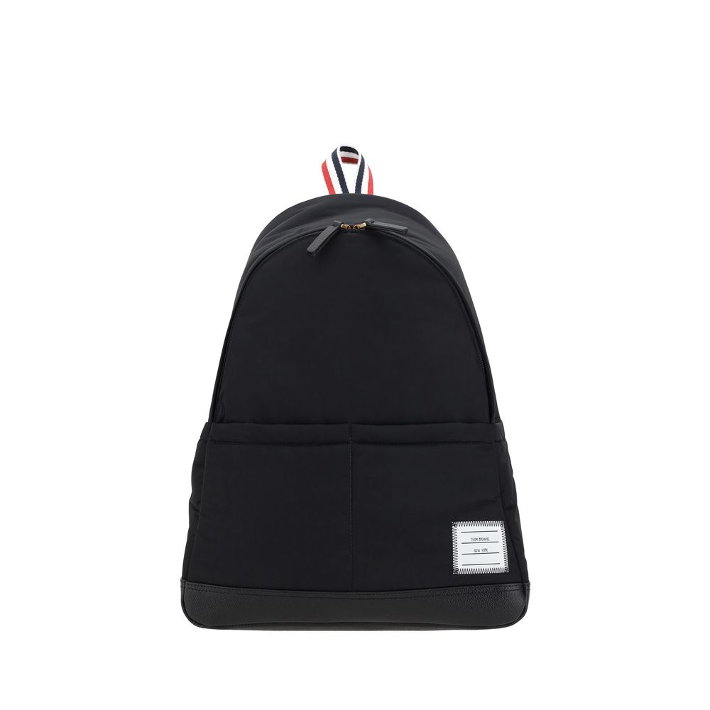 Thom Browne Black Polyester Backpack | Regal Royce