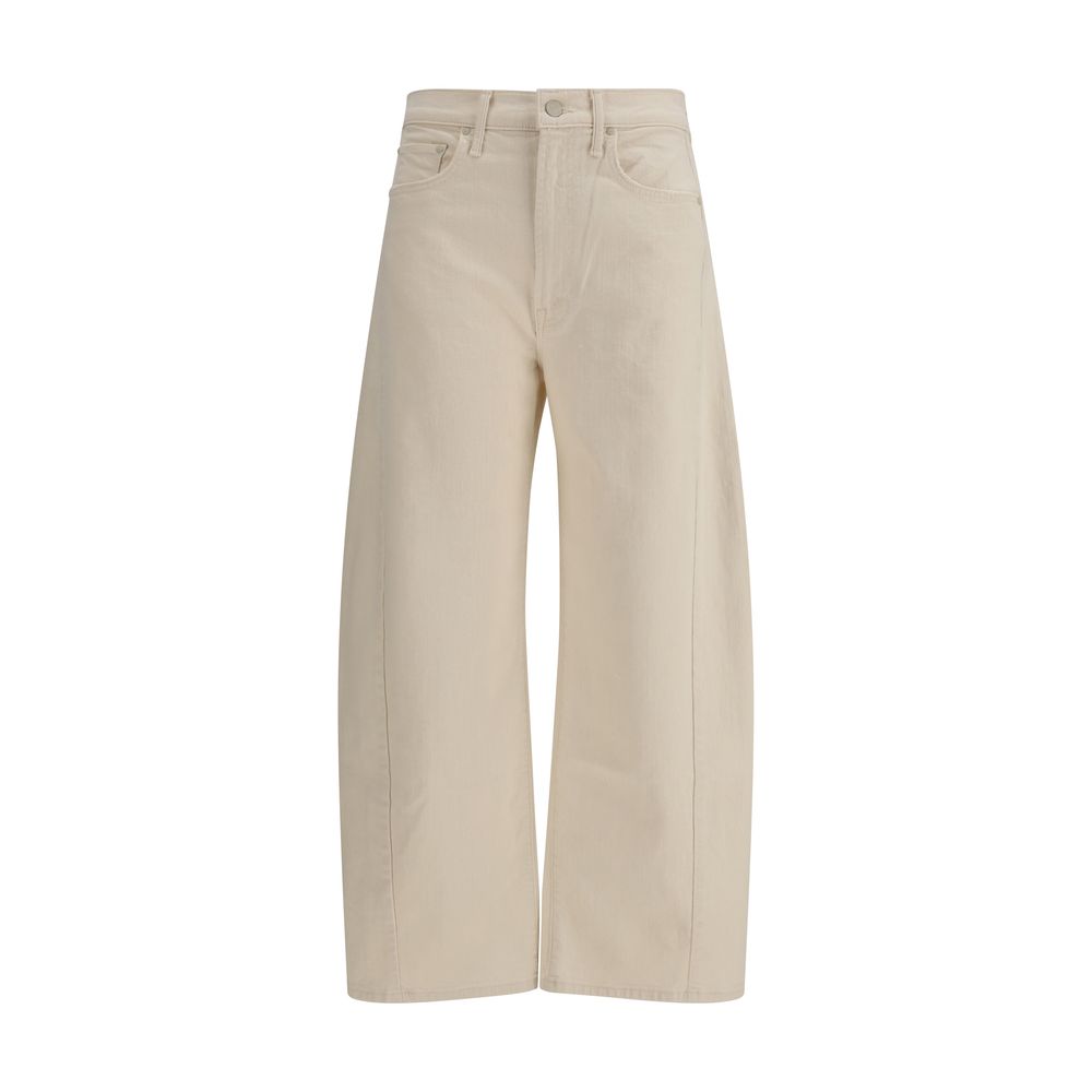 Mother Denim Cream Cotton Jeans Denim | Regal Royce