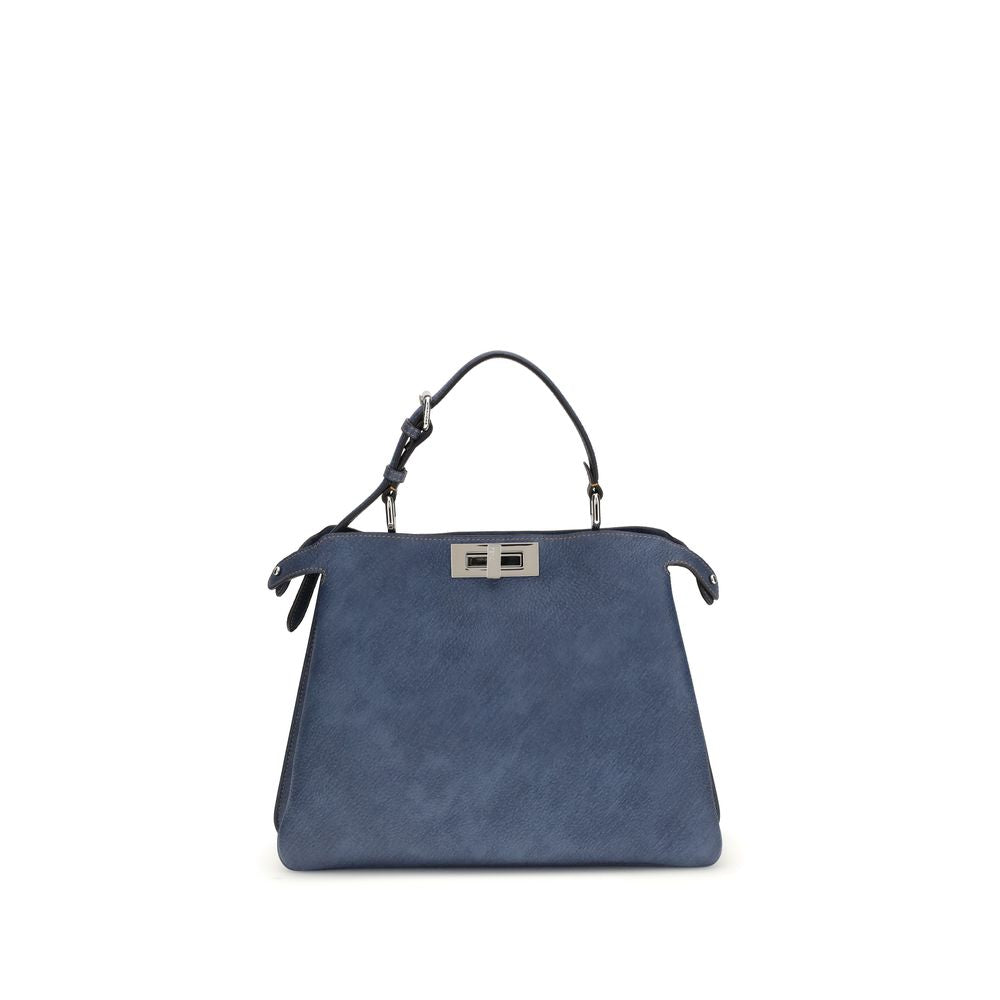 Fendi Blue Calf Leather Bos Taurus Handbag | Regal Royce